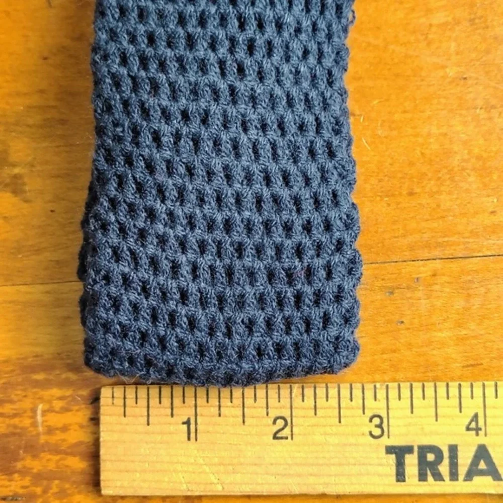 Kim Rogers Sport Navy Blue Knit Headband vintage NOS‎ 90's retro preppy Y2K